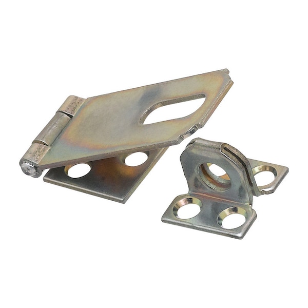 National Hardware National Hardware Zinc-Plated Steel 2-1/2 in. L Safety Hasp 1 pk N102-145 - main
